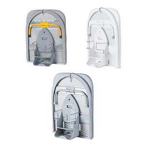 Tabla de planchar de escritorio plegable moderna y reforzada con <span class=keywords><strong>malla</strong></span>, personalizada <span class=keywords><strong>para</strong></span> el hogar, con mesa de planchado y tendedero, eléctrica - Product Image 5