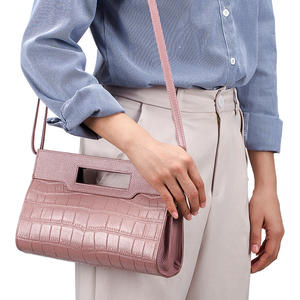 Sac à main en cuir véritable tendance, grande capacité, sac à bandoulière classique, style luxe léger, sac bandoulière pour femme - Product Image 5