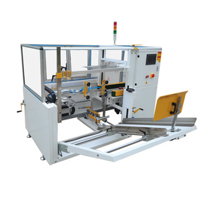 Tốc độ cao trường hợp erector máy với keo nóng ứng dụng cho carton sóng thiết lập Tích hợp hệ thống băng tải hoạt động dễ dàng - Product Image 1