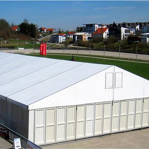 Carpa grande de lujo para exteriores, marco de aluminio, carpa para eventos comerciales, carpa para ferias comerciales con cubierta de PVC o paredes de ABS - Product Image 1