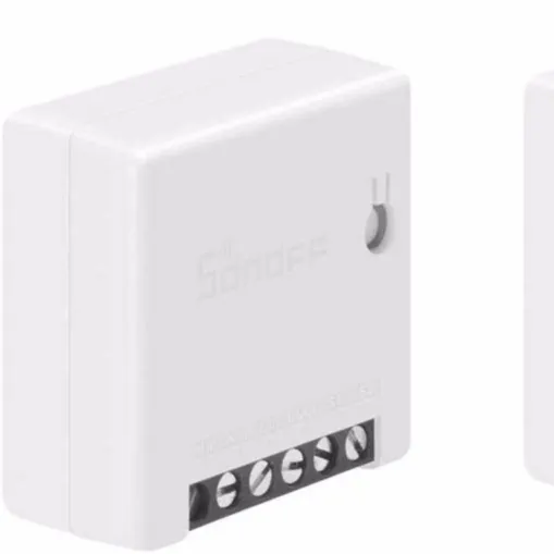 SONOFF MINI 10A inteligente WiFi inalámbrico interruptor de luz Universal bricolaje módulo para casa inteligente solución de automatización compatibles con Alexa.