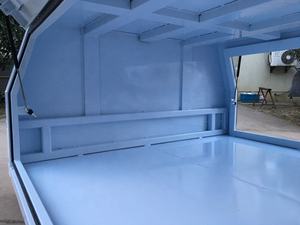 Custom Powder Coated Dual Cab Ute <strong>Tray</strong> Aluminum Canopy With Heavy Duty <strong>Roof</strong> Rack - Product Image 4