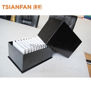 Offre Spéciale Acrylique Tsianfan 10 capacité Cas Xrd <span class=keywords><strong>Pierre</strong></span> Boîte Support de Table Support de Quartz Échantillon Présentoir - Product Image 3