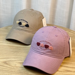 Gorra de Béisbol Sweet Heart de Algodón Unisex para Primavera y Otoño, Resistente al Viento, con Visera Ancha para Adelgazar el Rostro, Gorro Moderno - Product Image 3