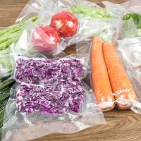 Sac sous vide pour emballage alimentaire personnalisé en nylon de qualité alimentaire rayé texturé gaufré