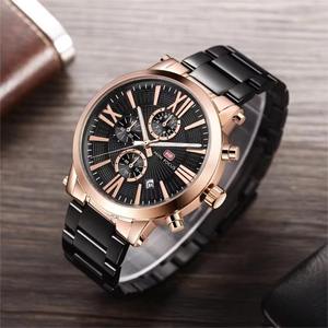 Reloj de Cuarzo MINI FOCUS 0219 para Hombre, Relojes de Lujo, Nuevo Cronógrafo, Correa de Acero, Reloj de Pulsera, Reloj Hombre - Product Image 3