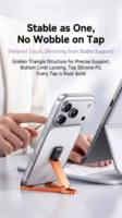 Nouveau produit lancé, support de téléphone portable de bureau multifonctionnel flexible réglable à 180 degrés en alliage d'aluminium