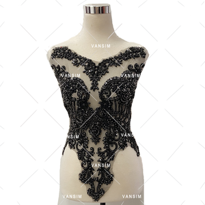 Strass scintillants pour femmes, robe de demoiselle d'honneur, en cristal perlé, pour une fête de mariage - Product Image 2