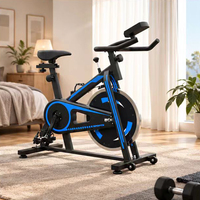 Vélo de spinning Zhuobu à expédition rapide, faible MOQ, résistance magnétique, écran LCD, capacité 130 kg, vélo d'exercice pour la maison et la salle de sport
