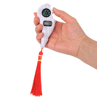 Compteur de Tasbee électronique islamique Usine de vente en gros Compteur de pointage numérique avec boussole Chapelet de perles de Tasbih de couleur en bois