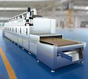 Máquina secadora de túnel esterilizadora por microondas de túnel industrial de buena calidad