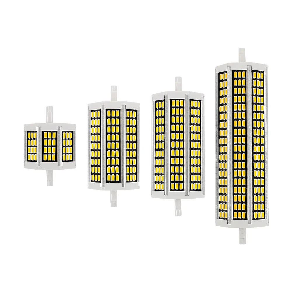 R7S LED 78mm 118mm 135mm Lâmpada 6W 9W 12W SMD 2835 Lâmpada LED 220V Luz De Milho Substituir Luz De Halogênio