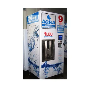 浄水器自動販売機ボトル洗浄モード水詰め替えステーション