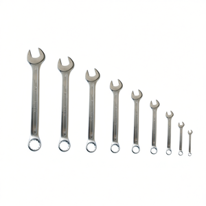 Ttake Short Type Combination Wrench Set 8 Piece Metric Open End And Ring <b>Spanner</b> <b>Tools</b> - Product Image 2