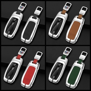 Couvercle de clé de voiture en alliage de Zinc TPU pour <span class=keywords><strong>Mercedes</strong></span> Benz A C E S G classe GLC <span class=keywords><strong>CLE</strong></span> CLA W177 W205 W213 W222 X167 <span class=keywords><strong>AMG</strong></span> support de protection - Product Image 3