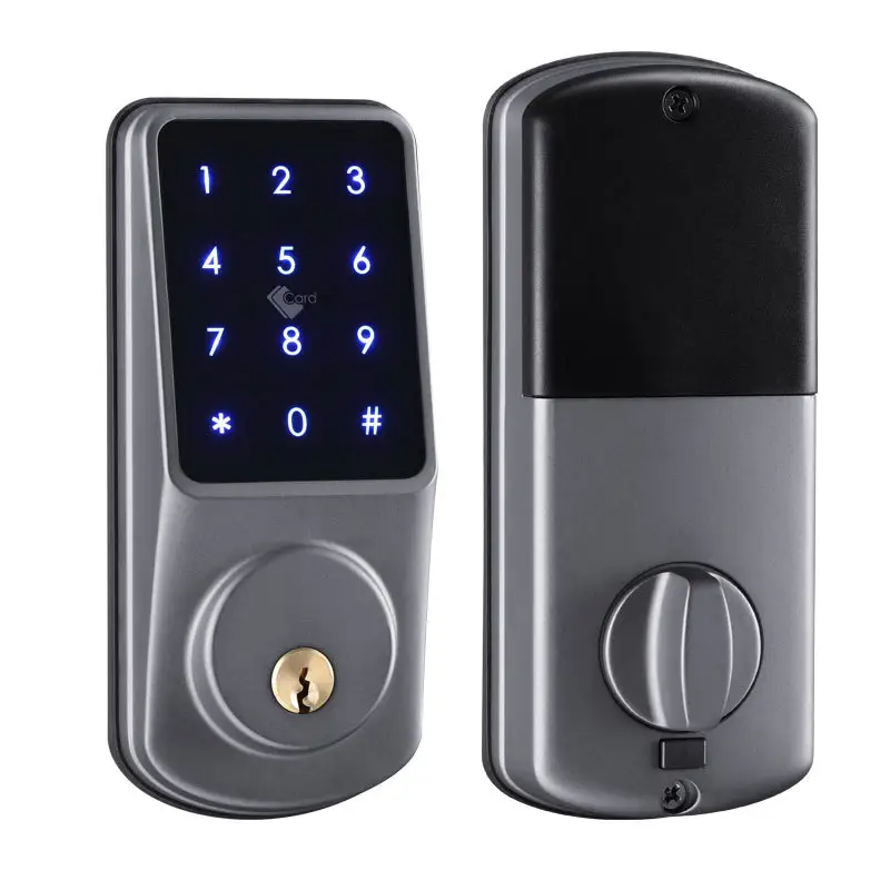 Cerradura inteligente con Control de acceso, cerradura de seguridad de Metal sin llave, antirrobo, App, WiFi, Digital