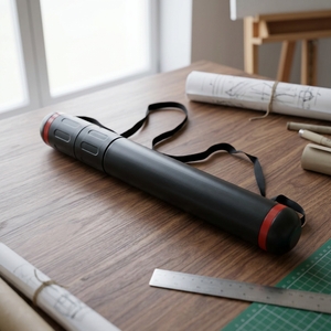 HC0139 Tubos extensibles para pósteres |   Tubo telescópico para transporte de arte | Tubo de Almacenamiento Resistente al Agua |   Para planos, documentos y obras de arte - Product Image 1