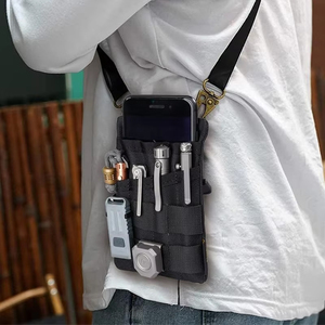 กระเป๋าเครื่องมือคุณภาพสูงพร้อมกระเป๋าและเครื่องมือขนาดเล็กที่เก็บอุปกรณ์ EDC Gears Hold Your Pocket Knife Tactical Pen, โน๊ตบุ๊ค - Product Image 2