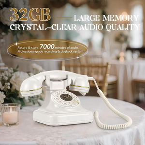 Vente en stock : Livre d'or audio sans fil, enregistreur vocal avec mémoire 32 Go pour mariages/événements d'entreprise, réduction sur les commandes en gros - Product Image 4