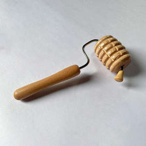 Nuevo masaje facial de ocho piezas Madero herramientas de terapia de madera drenaje linfático aire pierna masajeador rodillo enchufable masajeador de madera - Product Image 4