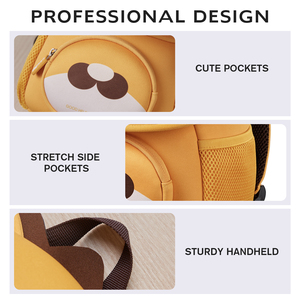 NOHOO logo <span class=keywords><strong>personnalisable</strong></span> OEM/ODM étanche enfants drôle animaux sac à dos pour la <span class=keywords><strong>maternelle</strong></span> <span class=keywords><strong>cartable</strong></span> - Product Image 3