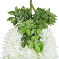 Bunga Wisteria Buatan yang Laris Manis dari Pabrik, Perlengkapan Pernikahan & Pemotretan Luar Ruangan untuk Dekorasi & Tata Letak Adegan
