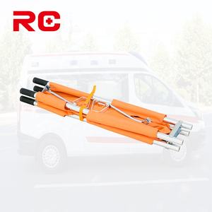 Multifunzione portatile a doppia piegatura in alluminio per barella rapida per salvataggio di emergenza all'aperto per la massima potenza manuale - Product Image 2