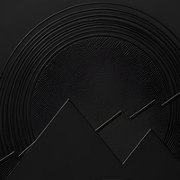 Emballage personnalisé en papier recyclable pour disques vinyles carrés, pochette intérieure antistatique, style rock des années 70, estampage à chaud, gaufrage/débossage