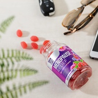 Gommes de soulagement des hormones de la ménopause pour femmes, soutien hormonal, sueurs nocturnes et bouffées de chaleur Soulagement des suppléments de vitamines pour femmes