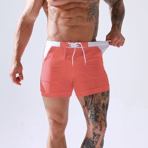 2023 été hommes maillot de bain Sexy à lacets <span class=keywords><strong>plage</strong></span> et printemps chaud Shorts avec grandes poches séchage rapide chaud Bikinis et vêtements de <span class=keywords><strong>plage</strong></span> - Product Image 4