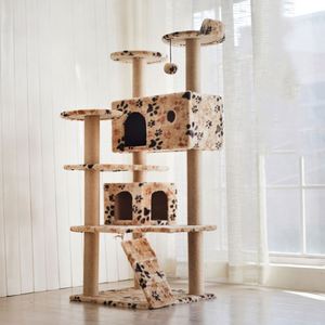 Arbres à chat de haute qualité en gros, design tendance pour grands chats, en bois - Product Image 6
