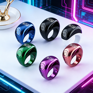 Nouvel Arrivage : Bague de Prière Musulmane Arabe avec Compteur Tasbih QB809, Vibration Azan et Fonction 999999 Prières - Product Image 1