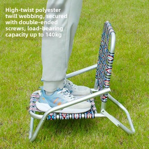 Silla de <span class=keywords><strong>Playa</strong></span> Plegable Portátil de Aleación de Aluminio Personalizada de Fábrica, Muebles de Exterior para Ocio, <span class=keywords><strong>Camping</strong></span>, Dibujo Artístico <span class=keywords><strong>y</strong></span> Vacaciones en la Costa - Product Image 5