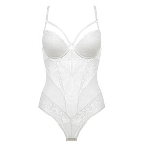 Body de Encaje Transparente de Alta Calidad para Mujer, Lencería Sexy, Mono Transparente, Lencería Sexy con Push-Up - Product Image 6