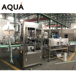 पूर्ण स्वचालित पीवीसी सामग्री हटना आस्तीन applicator/पीवीसी लेबलिंग मशीन - Product Image 6