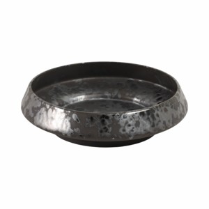 Bol en céramique émaillée artistique, centre de table contemporain, accent décoratif pour table basse - Product Image 1