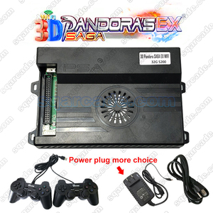Tablero de juego de Pandora 3D Wifi <span class=keywords><strong>SAGA</strong></span> 32GB 5200 en 1 PCB para juegos Retro Kit de Arcade Diy que funciona con monedas versión familiar versión 3 - Product Image 3