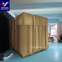 Studio photo gonflable pour publicité extérieure, décoration géante, casque et pistolet gonflables