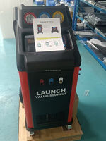 LAUNCH VALUE-500 PLUS R134a R1234YF Máquina de Servicio de Aire Acondicionado para Automóviles, Recuperación y Recarga de Gas, Totalmente Automática