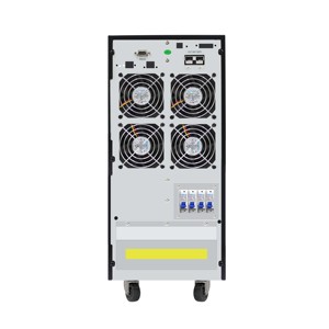 Onduleur triphasé <span class=keywords><strong>en</strong></span> <span class=keywords><strong>ligne</strong></span> de type tour 15 kVA à double conversion pour la <span class=keywords><strong>sauvegarde</strong></span> d'alimentation industrielle avec batterie externe - Product Image 3