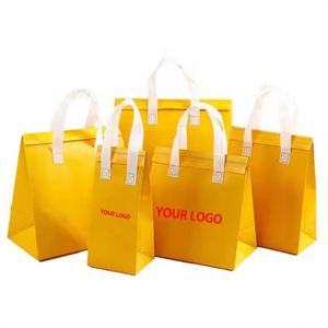 Lunch <b>Food</b> Delivery Extra Large Cooler <b>Bag</b> Lunch <b>Bag</b> Delivery <b>Bag</b> Wholesale Non-Woven Insulation Thickened - Product Image 5