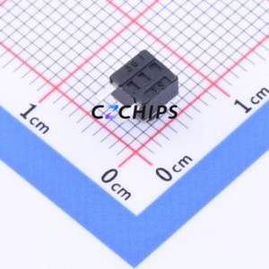 K2-1109DF-E4SW-04 Push Button Switch Through hole Component (THT) Switch Round Plunger 50mA 12V Black - Product Image 2