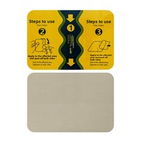 Patch auto-chauffant carré en tissu polyester élastique à quatre sens pour usage externe, soulagement des douleurs cervicales, lombaires et des ténons, pour réchauffer le corps