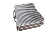 Caja de Aluminio Fundido a Presión Personalizada para Terminales de Comunicación 5G, IP67, Resistente a la Intemperie, para Estaciones Base Exteriores, con Disipación de Calor