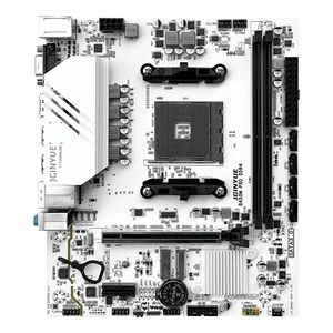 Nouvelle <span class=keywords><strong>carte</strong></span> mère JGINYUE B450 AM4 M-ATX pour processeur de la série 2000-5000, double DDR4 RAM, PC de bureau <span class=keywords><strong>B450M</strong></span> PRO ARGB - Product Image 3