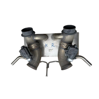 Accessoires de voiture, tuyau d'échappement avec soupape, tuyau de silencieux d'échappement pour Mclaren 600LT,13HA055RP