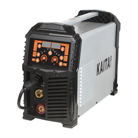 Nouvelle machine à souder KAITAI MCU Inverter DC Double Pulse MIG/MMA/Lift-TIG 3-en-1 MIG-200A 8.4kVA pour l'aluminium et l'acier inoxydable