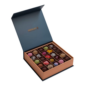 Boîte d'emballage de chocolat de luxe haut de gamme, boîte alimentaire en carton avec logo personnalisé, boîte à lunch, boîte à biscuits, emballage en papier - Product Image 5