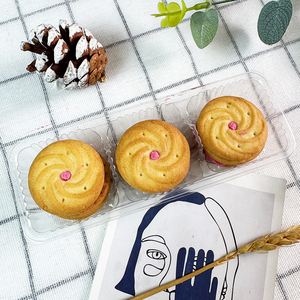 Nhãn hiệu riêng 45g sữa hương vị bánh xe gió bánh sandwich bánh quy giòn giòn khỏe mạnh hương vị ngọt ngào Chất lượng cao gia đình đồ ăn nhẹ carton - Product Image 6