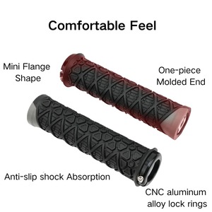 ODI-Empuñaduras para manillar de bicicleta de montaña, empuñaduras de bloqueo antideslizantes, cubierta de manillar de silicona absorbente de golpes para DH, todoterreno, <span class=keywords><strong>BMX</strong></span> Cuff - Product Image 4